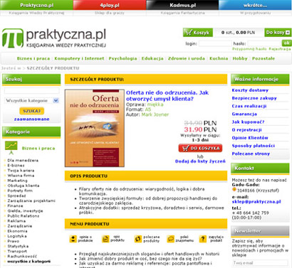 Przyk�adowy wygl�d sklepu ADVANCED