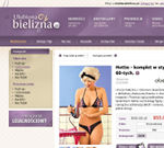 Ulubionabielizna.pl - projekt graficzny ADVANCED