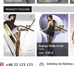Hotspoty na stronach kategorii - miejsca na ekspozycję towarów promocyjnych już na etapie przechodzenia przez menu
