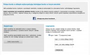 Pic 1. - Moduł logowania z użyciem danych z facebook widoczny na stronie logowania.