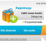 STANDARD Gadżety i prezenty - podręczne informacje i odnośniki umieszczone klasycznie w nagłówku