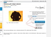 Karta towaru z przyciskiem do kalkulatora rat - kalkulator automatycznie uwzględnia ilość sztuk ustawioną przez klienta, jak również umożliwia symulację wartości towaru razem z pozostałymi umieszczonymi wcześniej w koszyku