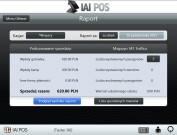 IAI POS - Widok raportu