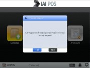 IAI POS - Wylogowywanie się kasjera