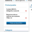 Porównywarka towarów - pozwala na porównanie opisów podobnych towarów