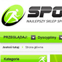Dodatkowa nawigacja - drugie menu dedykowane dla alternatywnej organizacji oferty