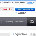 Uniwersalny nagłówek - wyszukiwarka, koszyk, ewentualnie przełącznik języków
