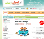 Zielonykuferek.pl - projekt graficzny BASIC