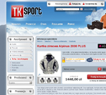 TKsport.pl - projekt graficzny ADVANCED