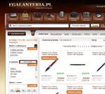 Egalanteria.com.pl - projekt graficzny SOPHISTICATED