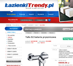 Lazienkitrendy.pl - projekt graficzny BASIC
